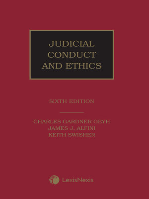 cover image of Judicial Conduct and Ethics